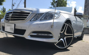 ACCELERA（アクセレラ）PHI タイヤレビュー ベンツW212タイヤ交換