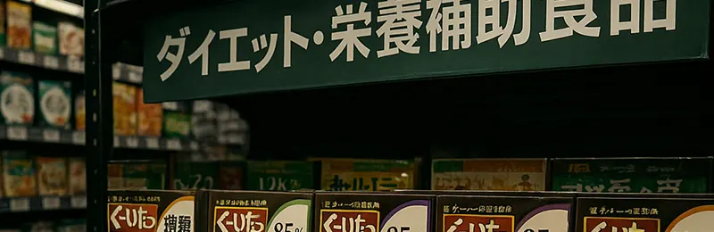 どこのコーナーに陳列されている?